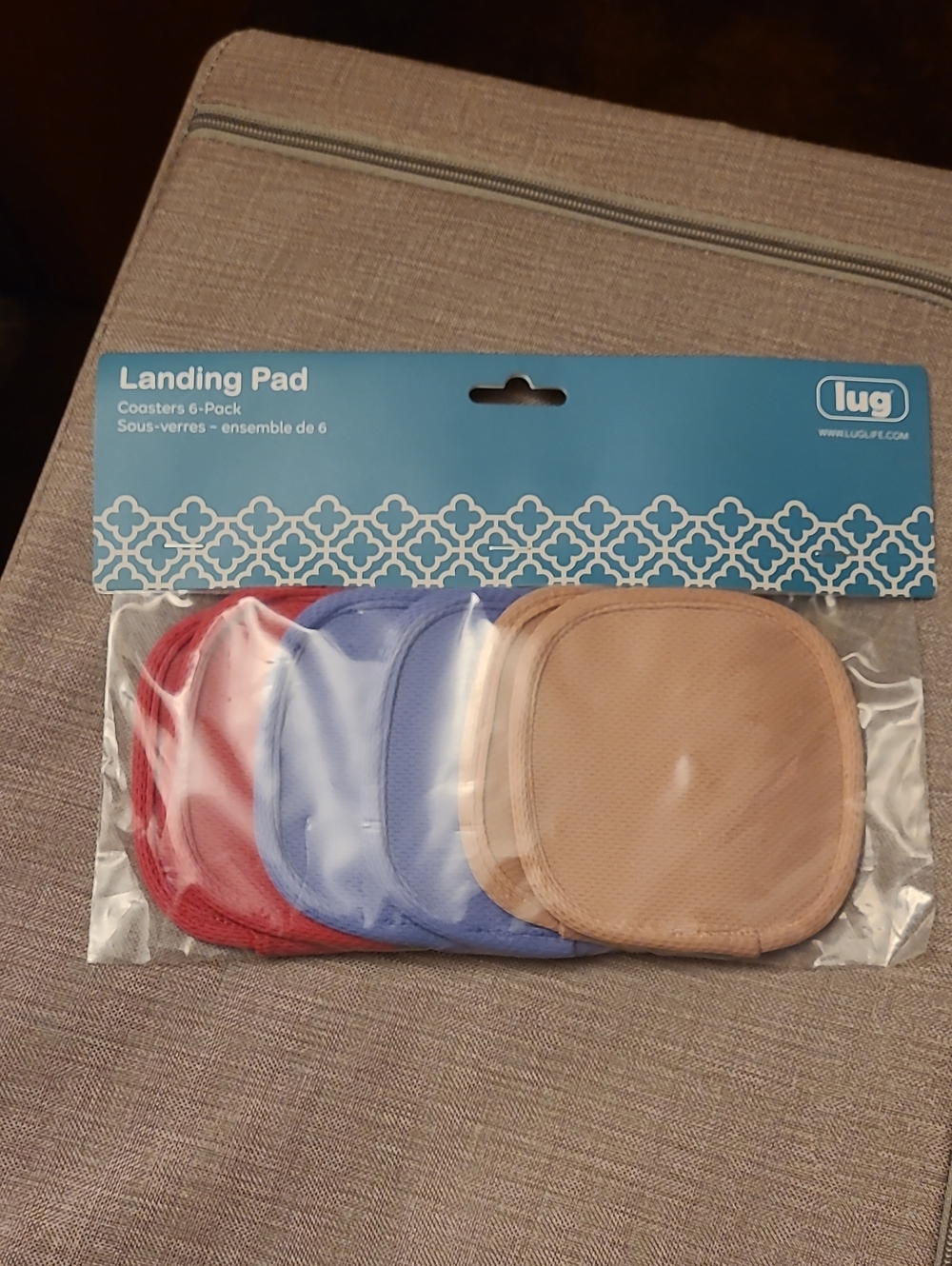 Lug Landing Pad Set Of 6 Coasters, NWT